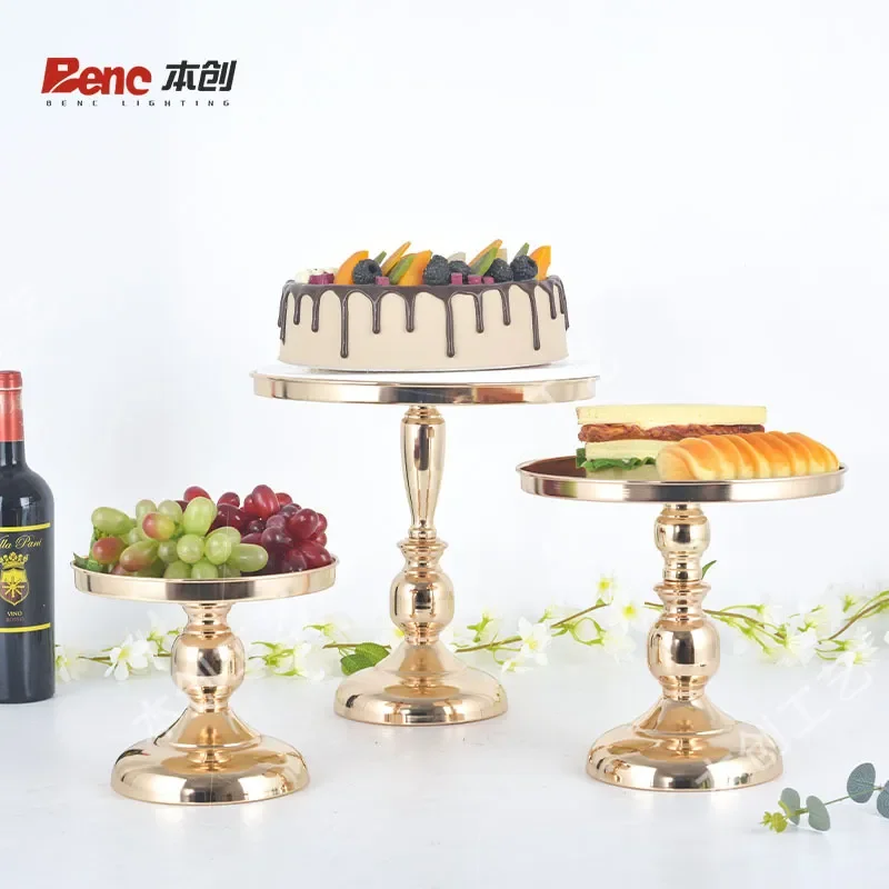 Wrought Iron Cake Stand Hotel Supplies Wedding Decoration Afternoon Tea Dessert Tray Display Rack