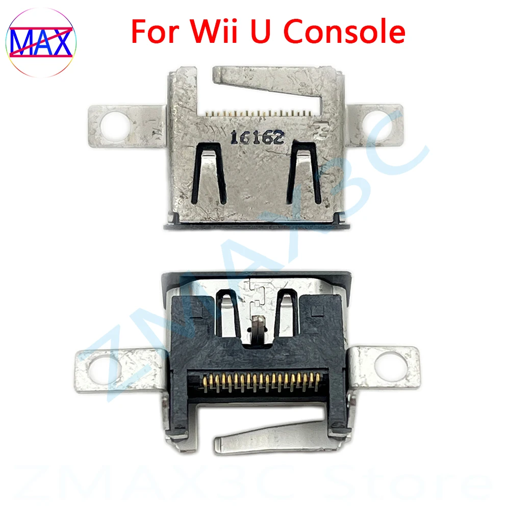 

10pcs Original Used For Wii U HDMI-compatible Port Socket Interface Connector For WIIU HD Port Replacement Parts