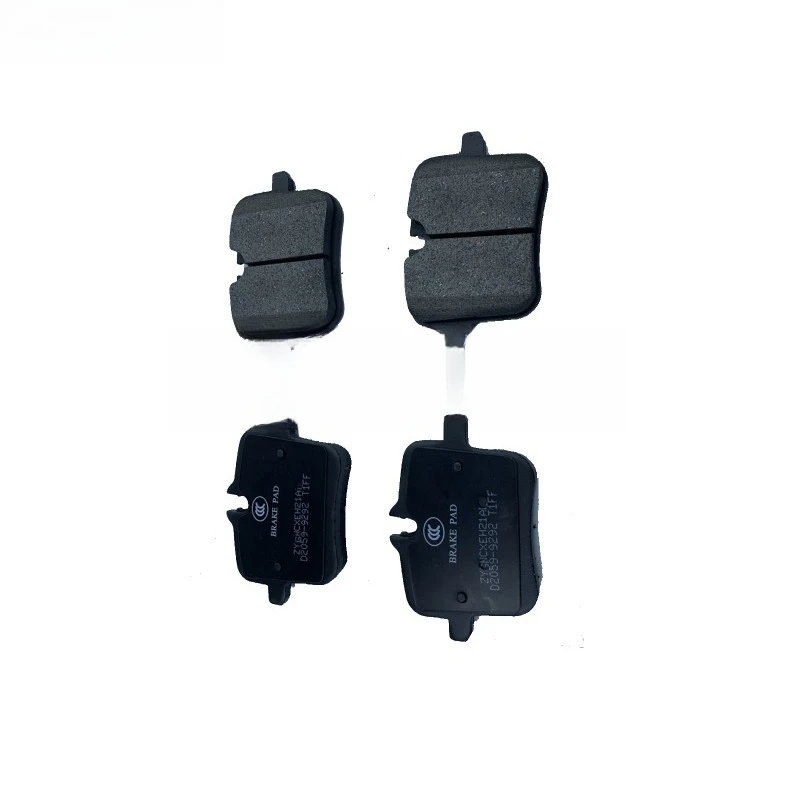 brake lining set, disc brake rear axle