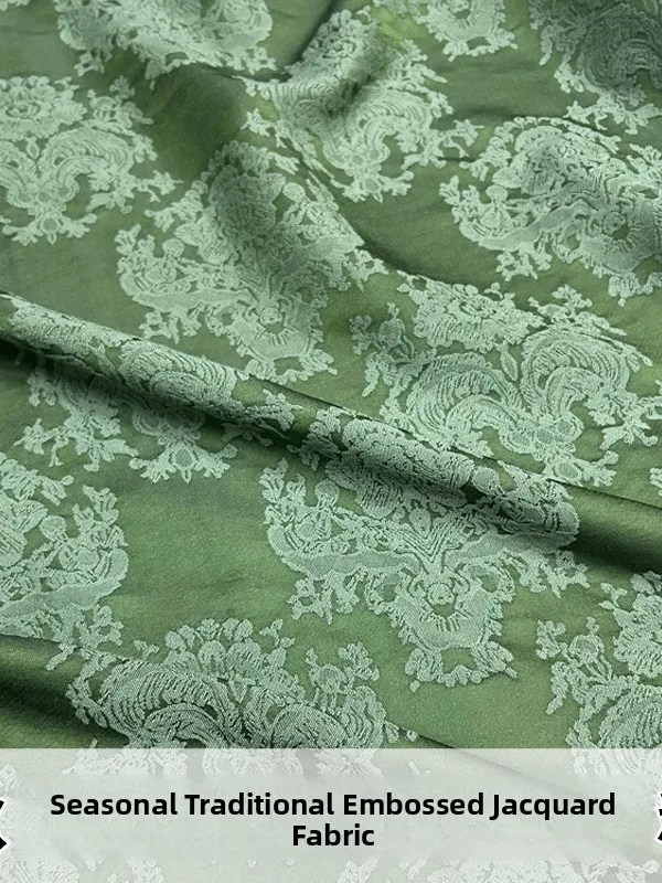 

Осенняя новинка: Ткань из тисненого шелка в китайском национальном стиле, высококачественная, для шелковых брюк, для рукоделия и домашних подушек-губок