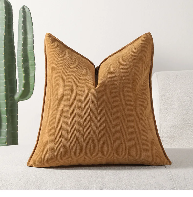 

Chenille Throw Pillow Covers with Elegant Design Luxurious and Soft Decorative Solid Pillow Case for Couch, Bed and Home Decor