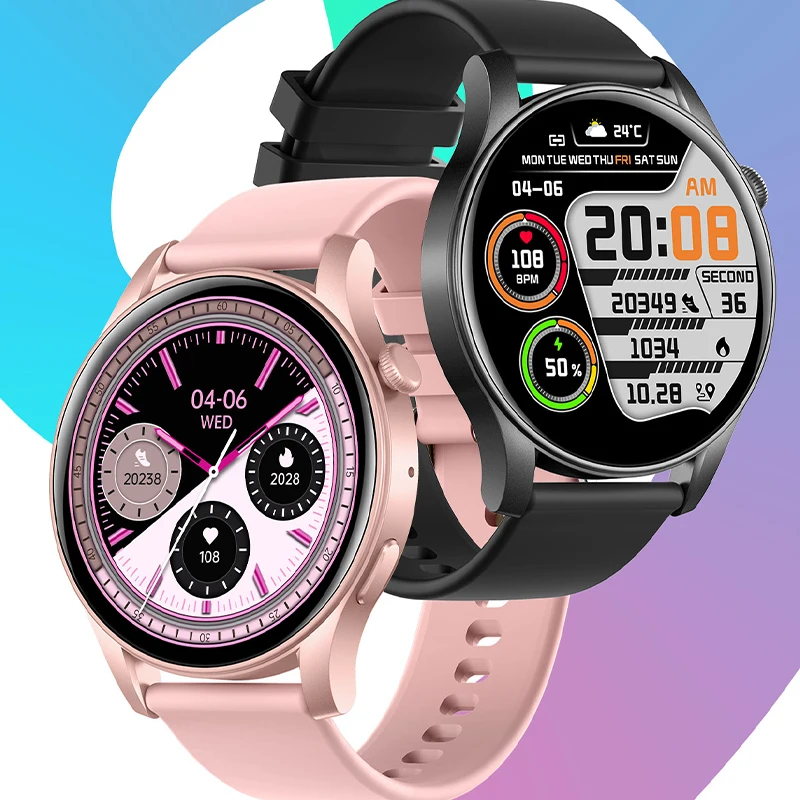 2024 New Women's Smart Watch 1.43 inches 466 * 466 resolution 107 sport mode Bluetooth 5.1 watch Men's Smart Electronic Watch