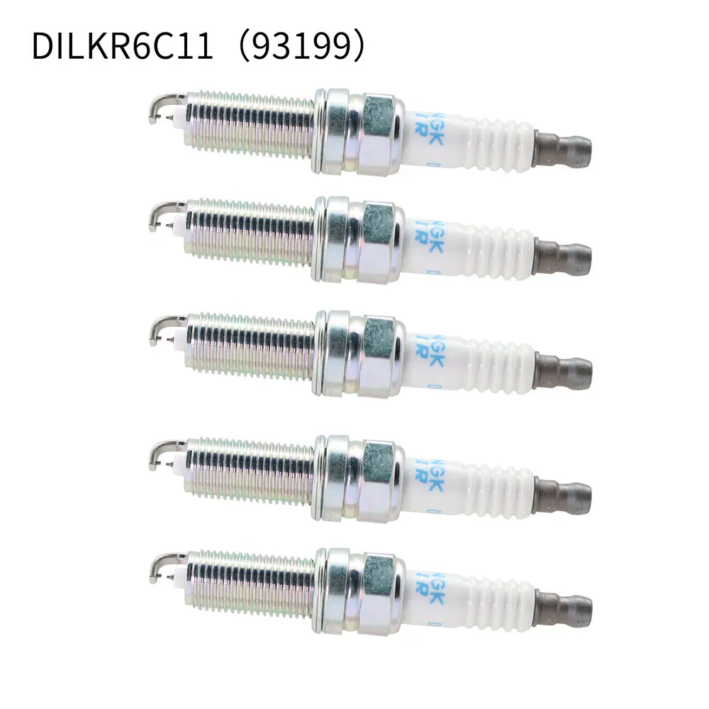 Spark Plug For HYUNDAI Santa Fe Sport Sonata Tucson KIA Optima Sorento Sportage DILKR6C11 93199