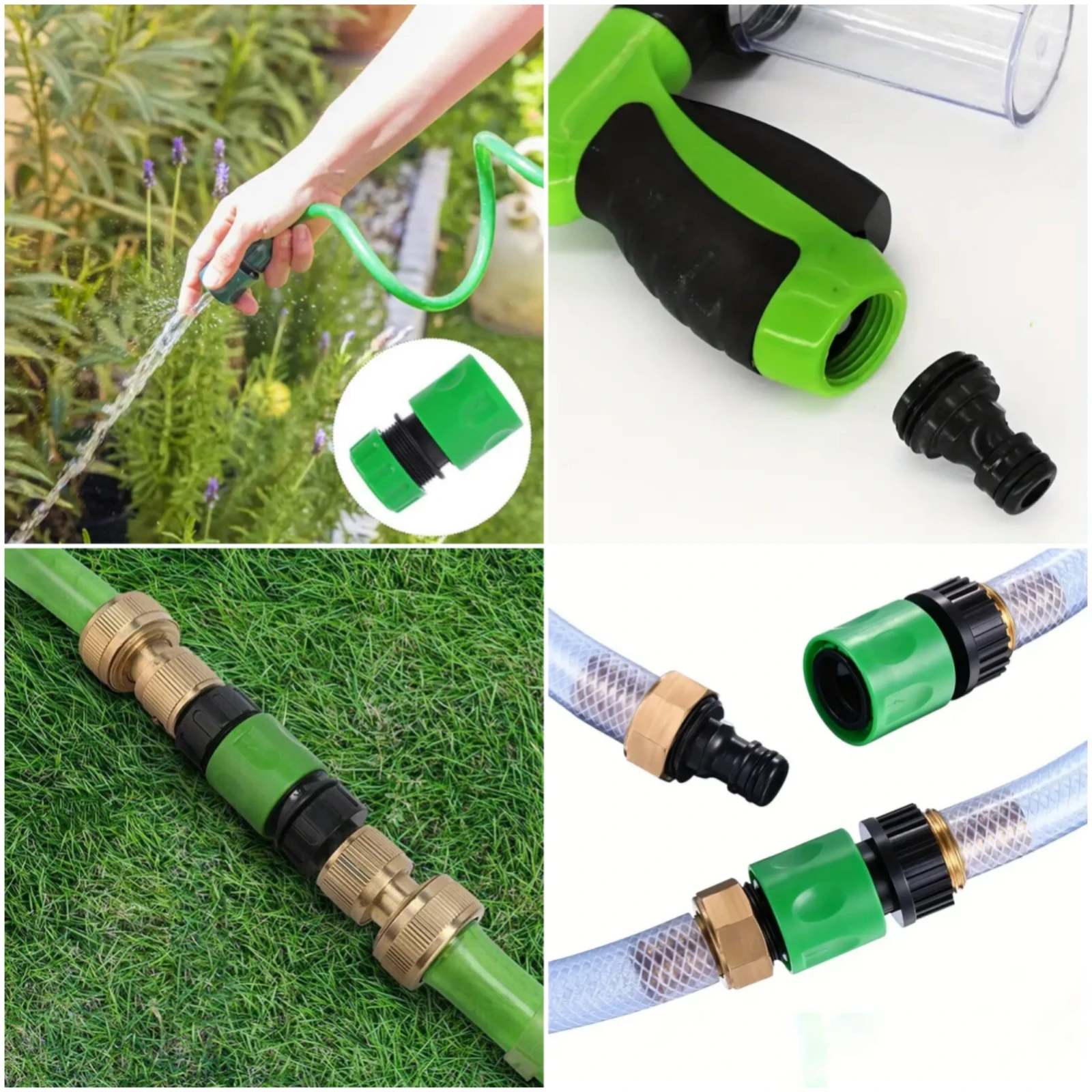 1PC US/EU Quick Connector Nipple 3/4\
