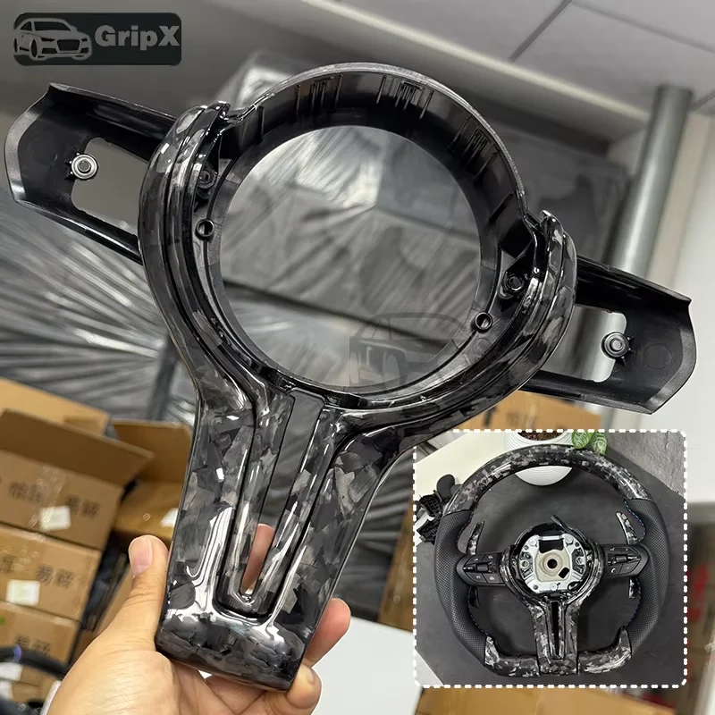 

Suitable for BMW F10 F20 F30 F45 F70 carbon fiber hollow cover plate, upper and lower cover plates, color optional carbon fiber