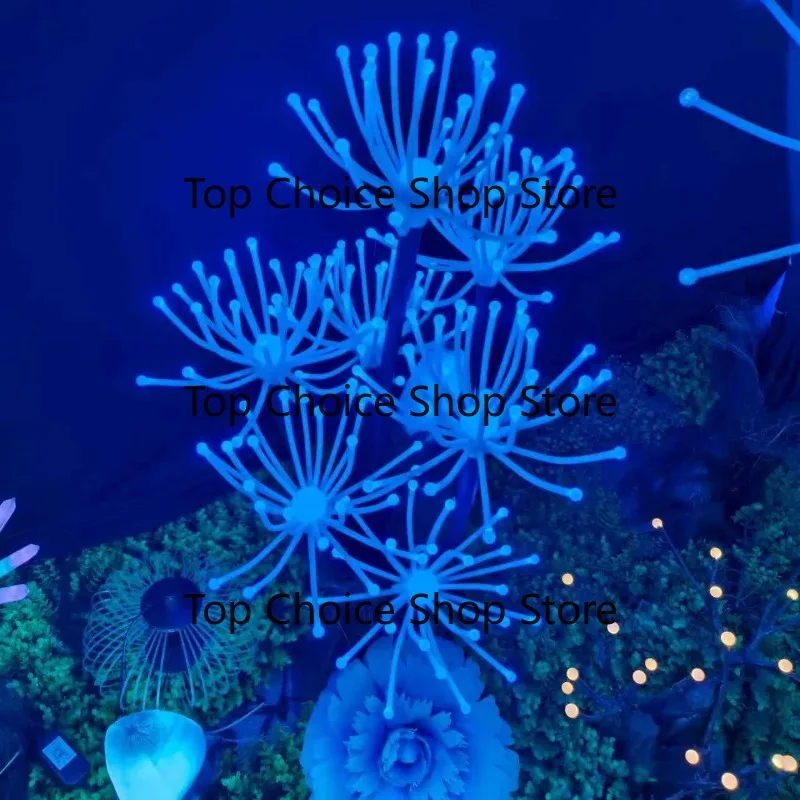Coral Decorative Light Solar Powered IP65 Waterproof for Indoor/Outdoor Events, Garden, Forest, Mystery Scene