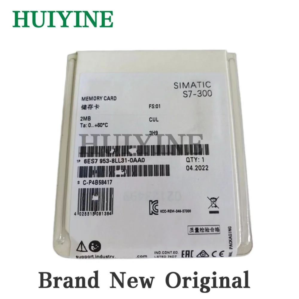 New Original 6ES7953-8LL31-0AA0 6ES79538LL310AA0 Memory Card