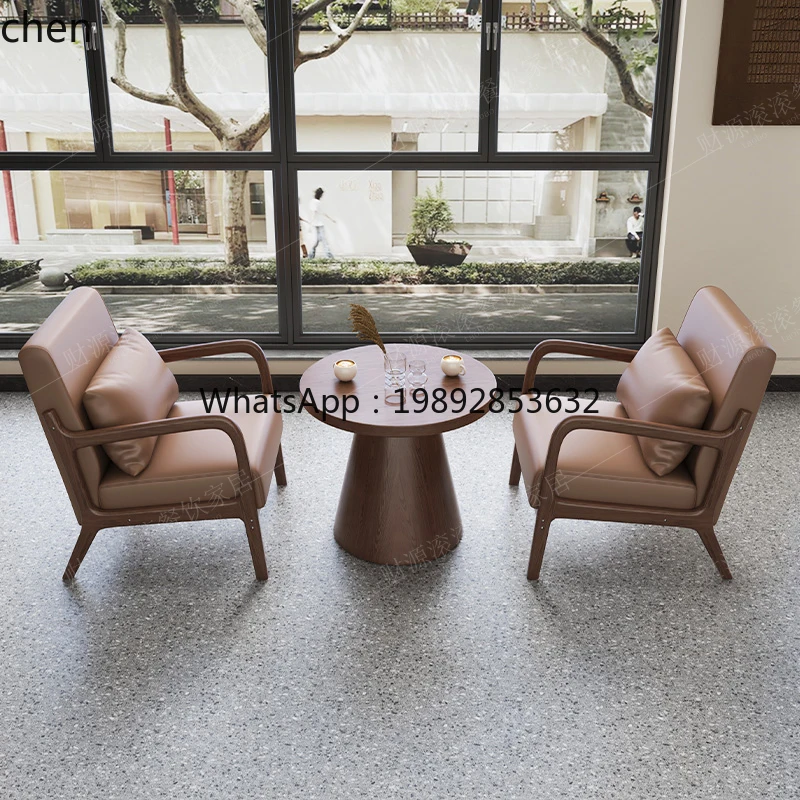 II الرجعية مقهى الحليب الشاي متجر الجدول وكرسي مزيج الترفيه فندق أريكة بطاقة مقعد التفاوض استقبال الضيوف