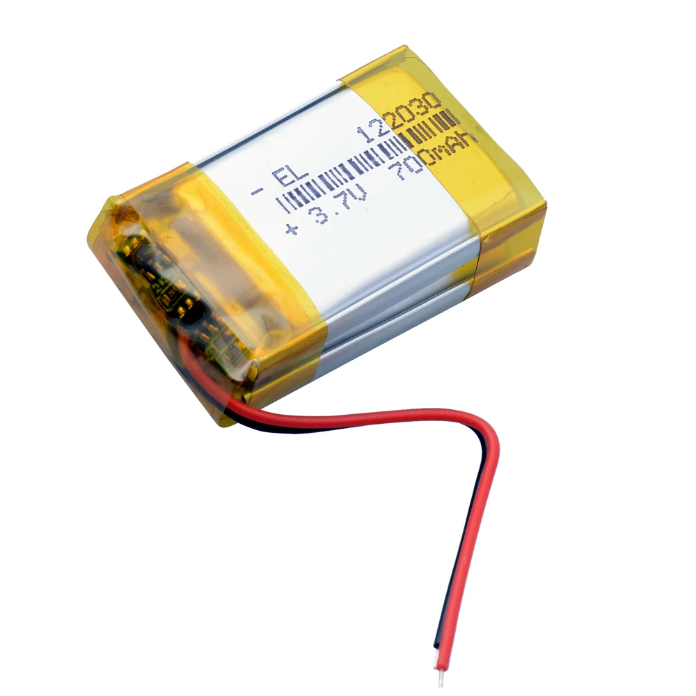 3.7V 700mAH 122030 Rechargeable Lithium Li-ion Polymer Battery