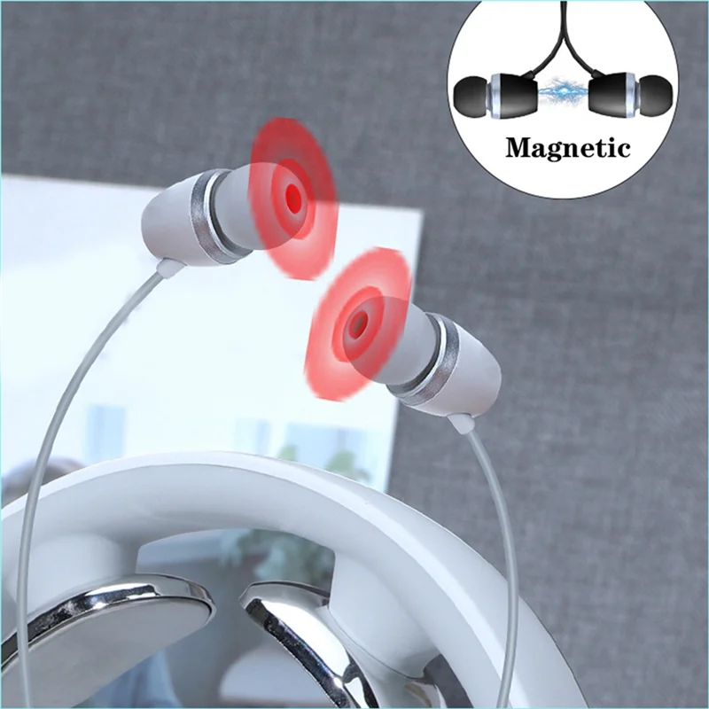 

ABIT Smart Neck Bluetooth Headset EMS Muscle Massager Trainer Relaxation Electric Analgesic Physiotherapy Tool Easy To Carry Whi