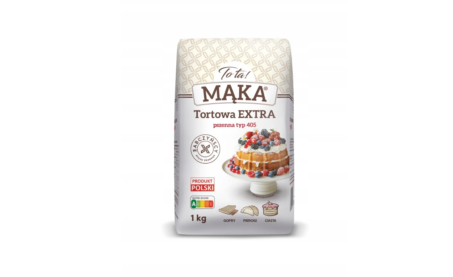 Harina de tarta de trigo extra tipo 405 1kg - Tota