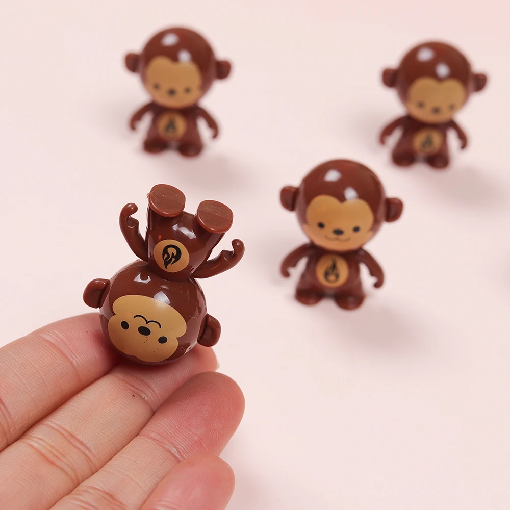 10Pcs Cute Cartoon Monkey Dolls Toddler Toys Kids Birthday Party Favors Baby Shower Giveaways Gifts Pinata Fillers Goodie Bag