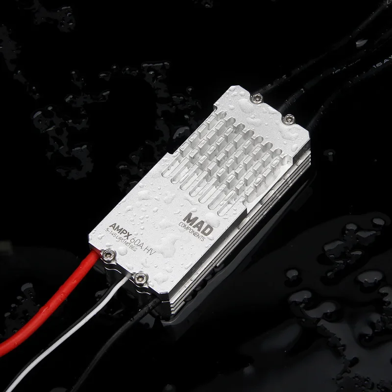Multi-Rotor Square Wave High Voltage Brushless ESC 60A/40Ahv 5~14S FPV Lipo Battery Power Protection Alloy Dr-one Accessory