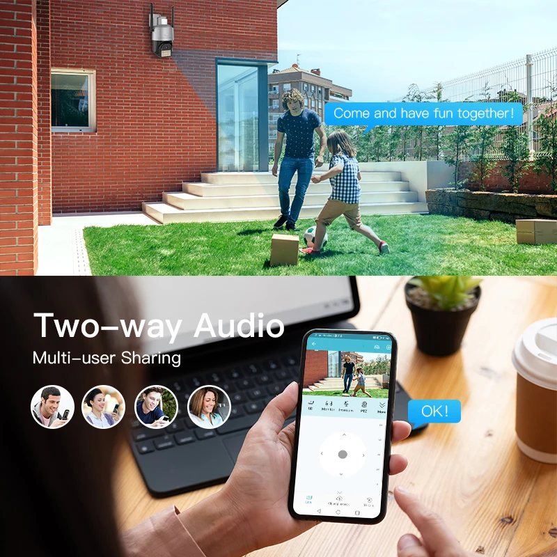 Vstarcam 4MP Wifi Camera Outdoor PTZ IP Camera Full Color Night Vision Wireless CCTV Video Surveillance 2K IP Security Camera