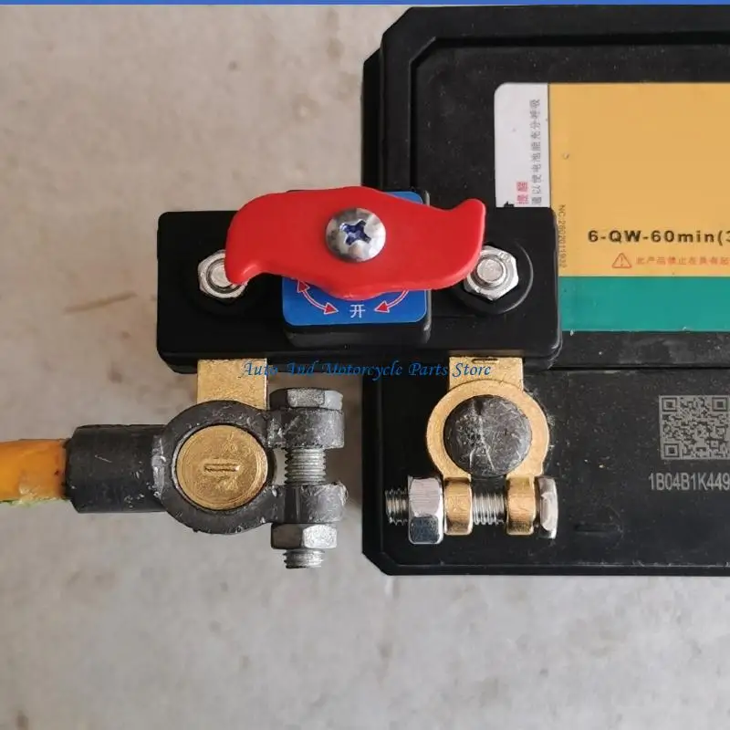 Long Lasting 12V-24V Battery Cut Off Switches For Heavy Duty Automotive Use Truck Disconnect Switches Easy Installation