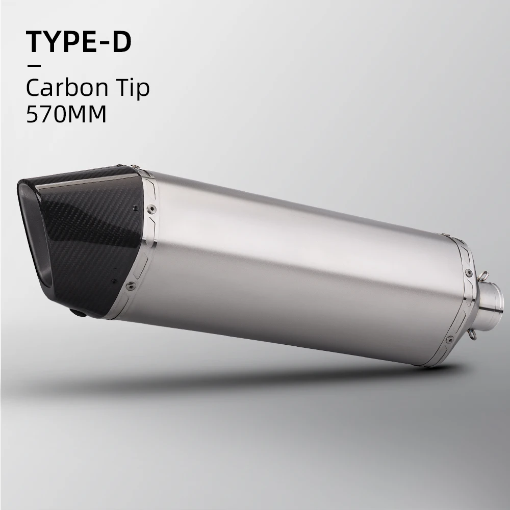 

Высококачественный 51-мм глушитель для мотоциклов, модифицированная выхлопная труба для FZ6N, Z750, Z900, Z1000, TMAX560, R3, MT09, Z400, S1000RR, DUKE790