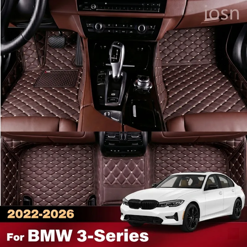 Alfombrillas Para Auto Bmw Serie 3 2022-2026, Cobertura Total, Alfombras Impermeables, Resistentes Al Polvo, Revestimiento Interior — -50%, 26.84€ Coupon, from 25.79€ – 50% descuento – €25.79
