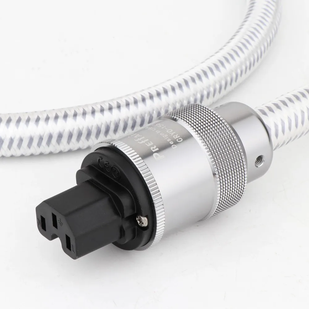 HIFI UK Plug Mains Power Cable Krell HI-End Power Cord Cable UK 3 Pin Plug MK Lead HIFI Power Extension Cord Line