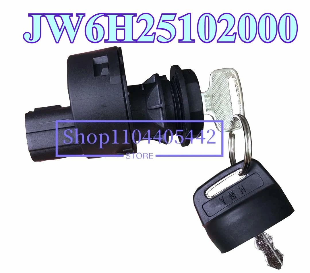 

JW6-H2510-00 3 Position Ignition Key Switch JW6H25102000 For Yamaha G22 G29