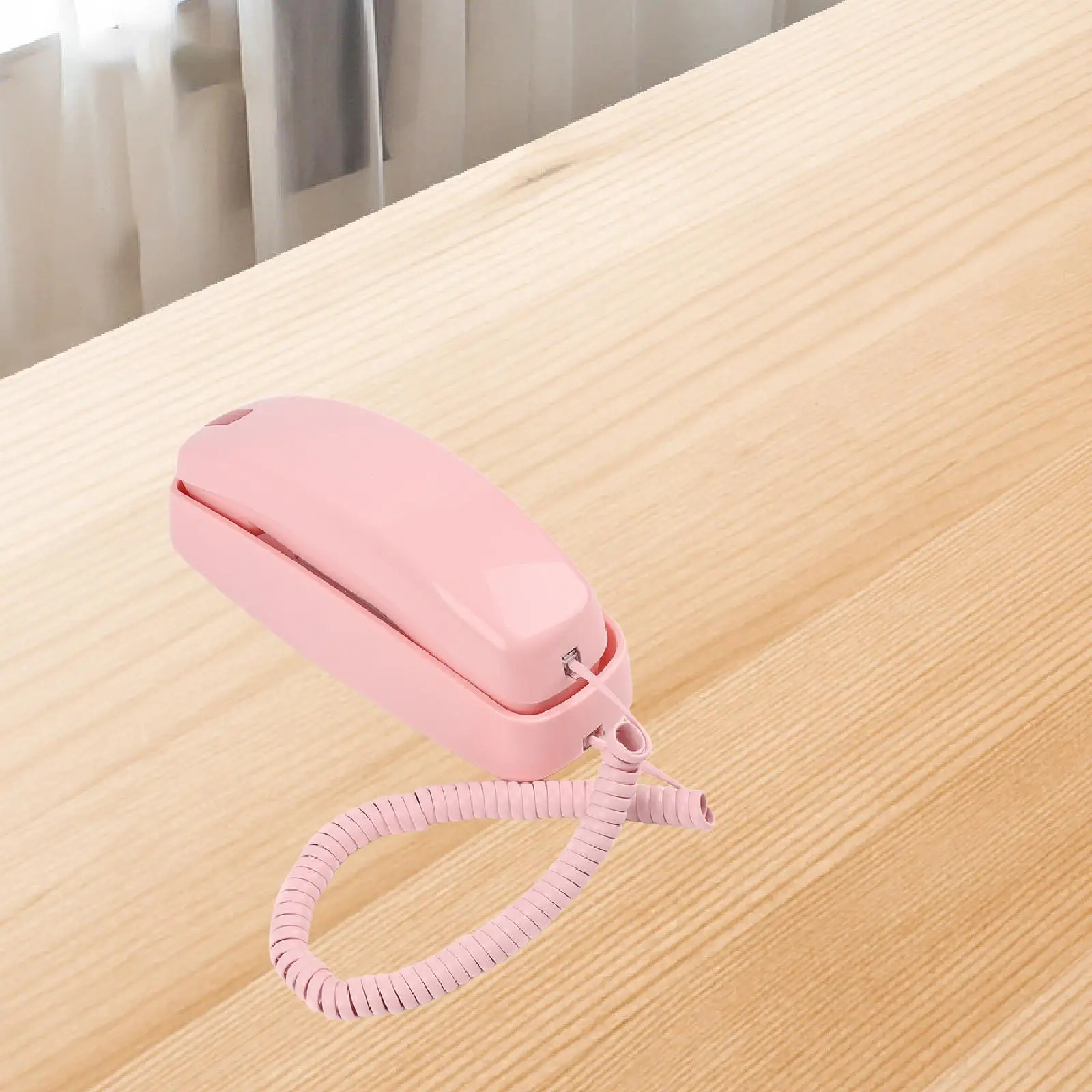 壁掛け式電話機、再発信機能付き大型ボタン、ライトインジケーター付き、ガレージ、ホテル、ビジネススクール、キッチン用のクラシックな壁掛け電話