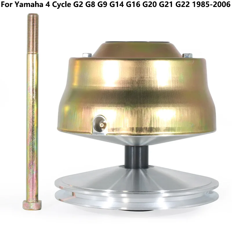 

Primary Drive Clutch For Yamaha 4 Cycle G2 G8 G9 G14 G16 G20 G21 G22 1985-2006 G2 driving wheel (new model)