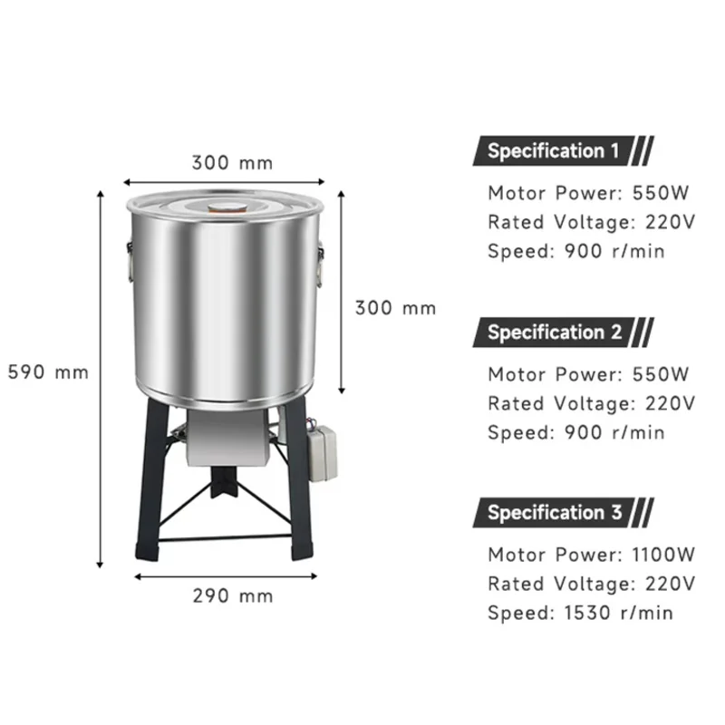 Vegetable Cutter Processor Multifunction Food Electric Bucket Veggie Chopper