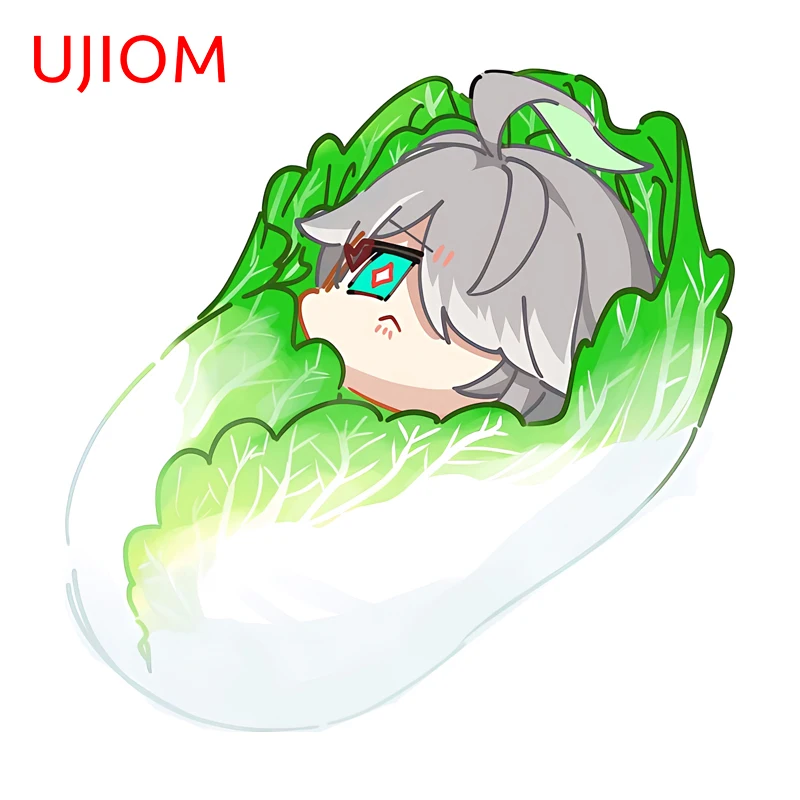 UJIOM Creative Alhaitham Game Wall Sticker Chibi Waterproof Vinyl Decal Laptop Decorative Stickers Home Decoration Accessories