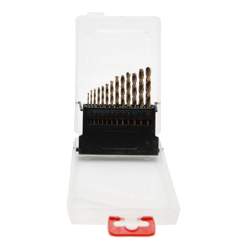13 Pieces HSS Twist Drill Bit for Daily Home Maintenance Durable Dropship