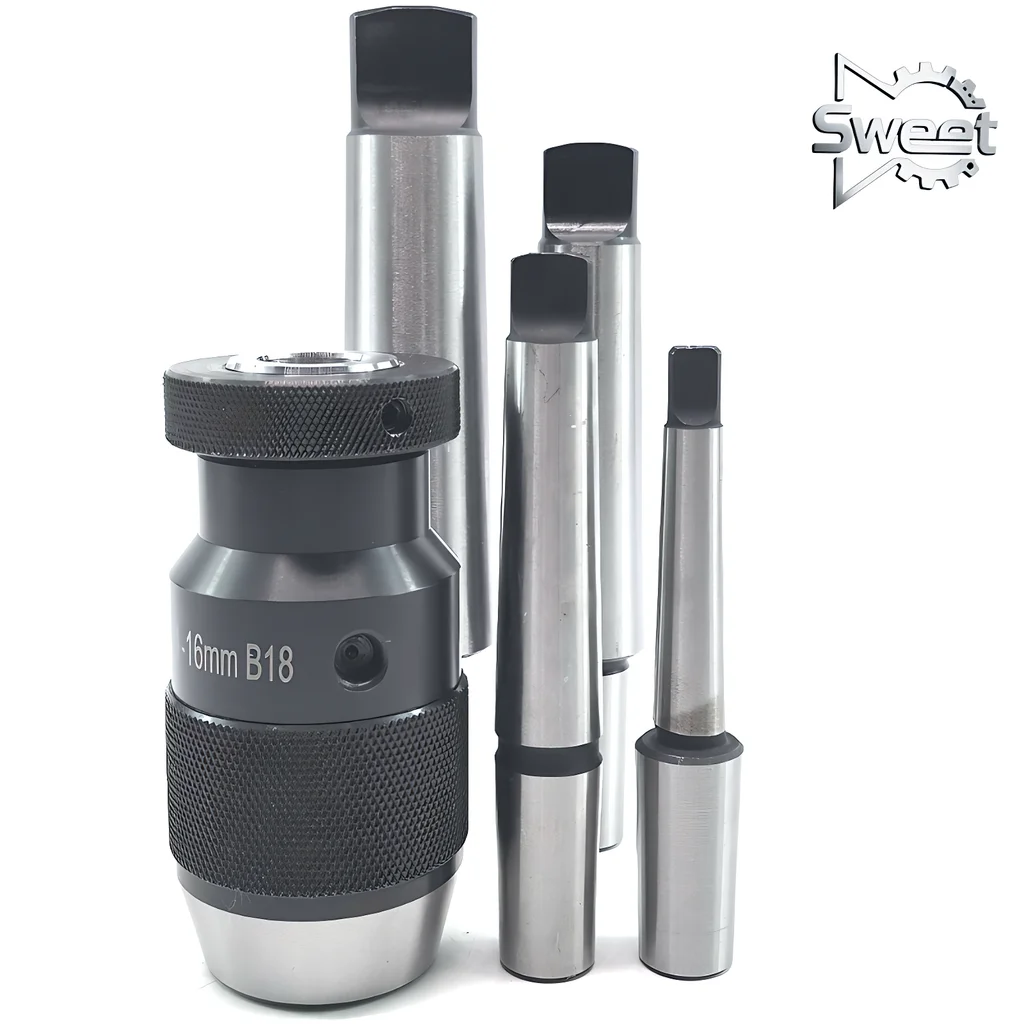 

2-piece B18 B16 self-locking swivel chuck with MT1, MT2, MT3, MT4 Mohler connecting rod chuck connecting rod set