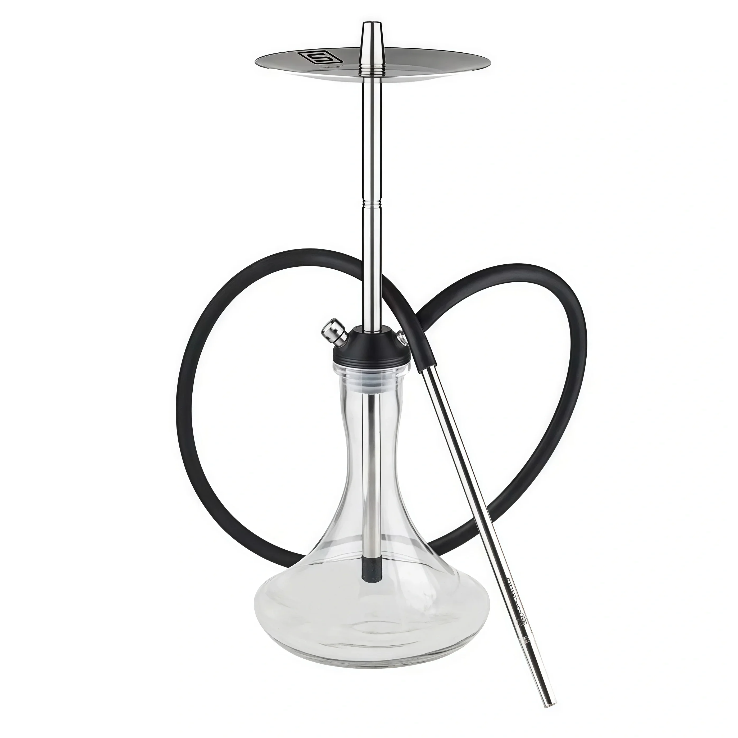 SOFT Smoke Hookah Shisha Set 304 Stainless Steel Hookah With Vase Single Pipe