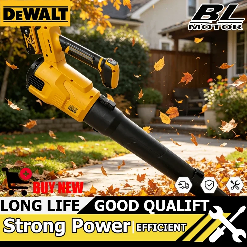

Аккумуляторная электрическая воздуходувка DEWALT: ручной инструмент для эффективной уборки листьев, снега и пыли, совместим с аккумуляторами 18В
