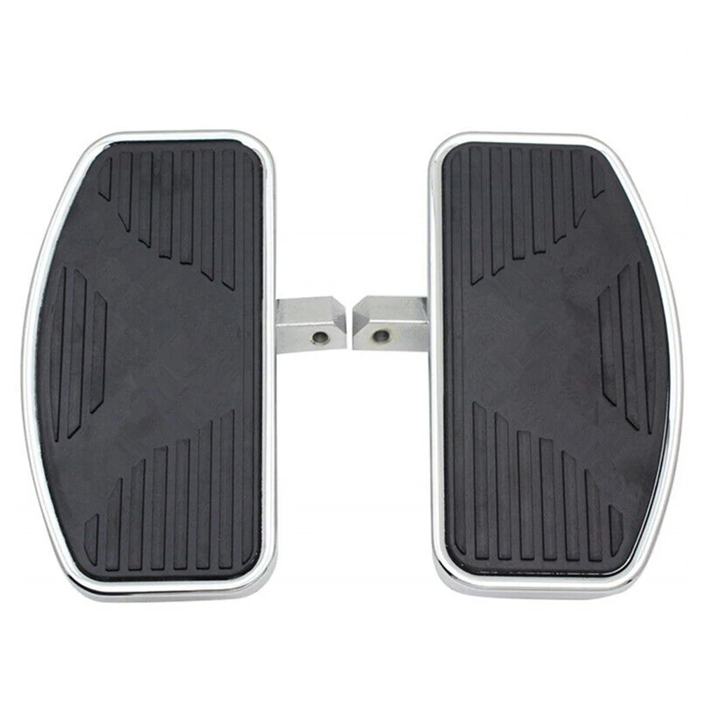 

Front Rider Floorboards Motorcycle Pedal 2× Adjusted Easy Installed Front Rider Floorboards For Deluxe 1997-2003