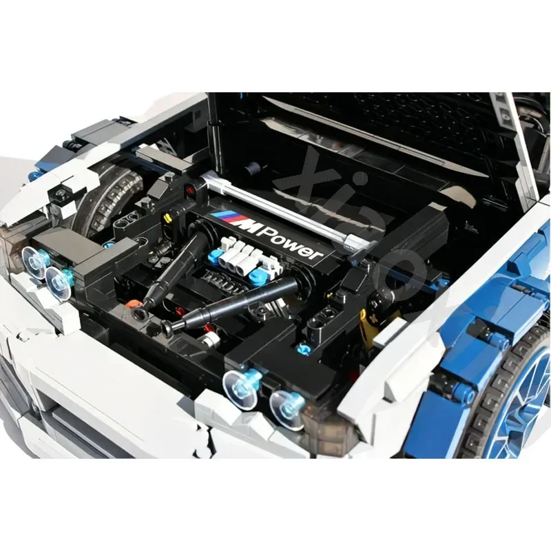 2023 New MOC-142015 New Sports Car 1:8 Building Block Model 5178 Parts Electric Remote Control Machinery Adult Kids Toy Gift