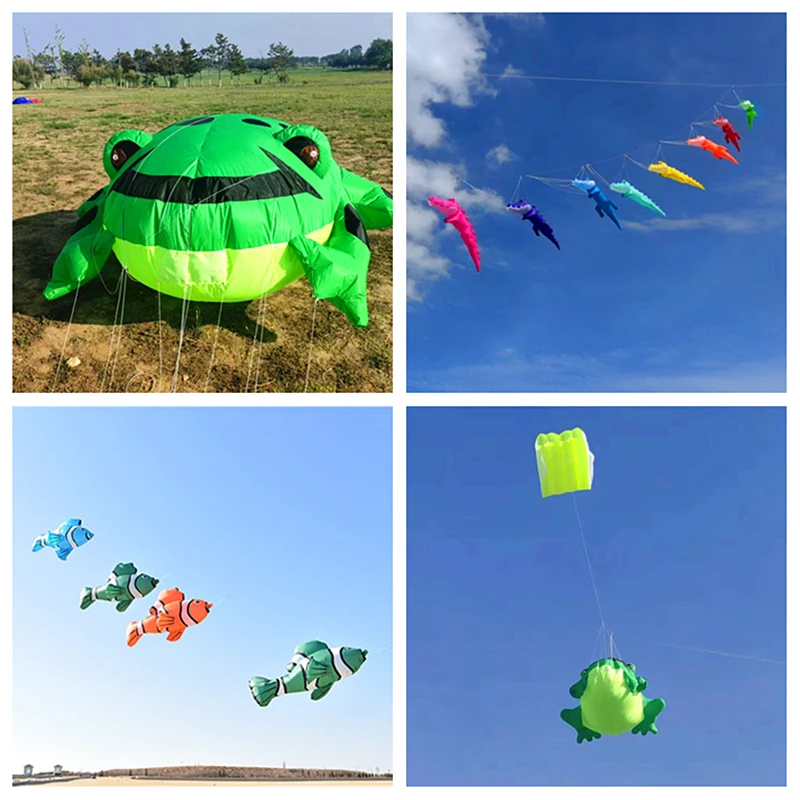 free shipping Crocodile fish kite pendant soft kite string pilot inflatable kites toy sports Outdoor games Flying kites parplan