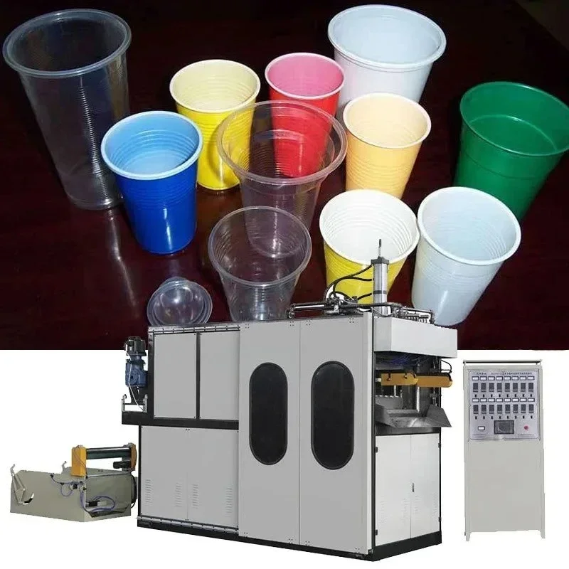 Plastic cup production equipment machine, injection molding machine fully automatic
