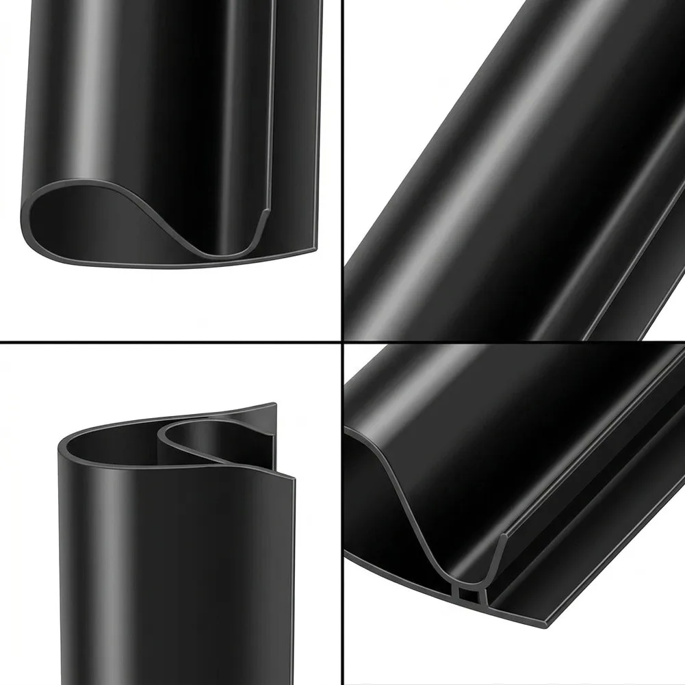 32 Pack Pool Cover Clips 3.15 Inch for Above Ground Swimming Pools Wind Resistant Cover Fasteners Black ABS Material