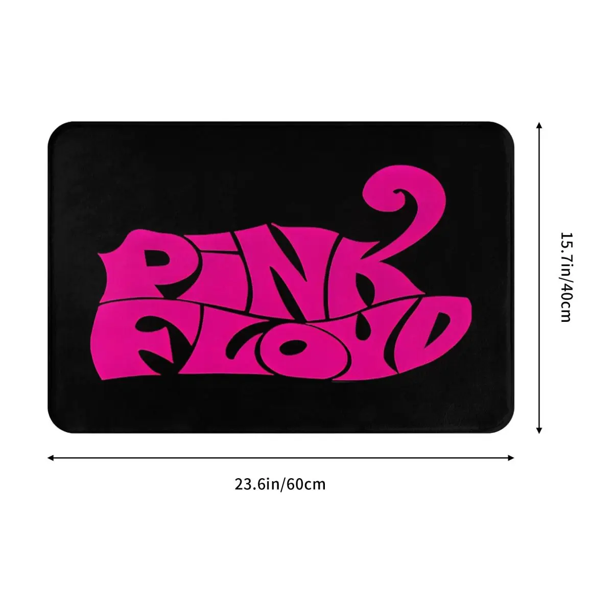 Singer Love Pink Band Floyd Doormat Dust-proo Carpet Rug Kitchen Entrance Home Floor Mat for Balcony Footpad Mats