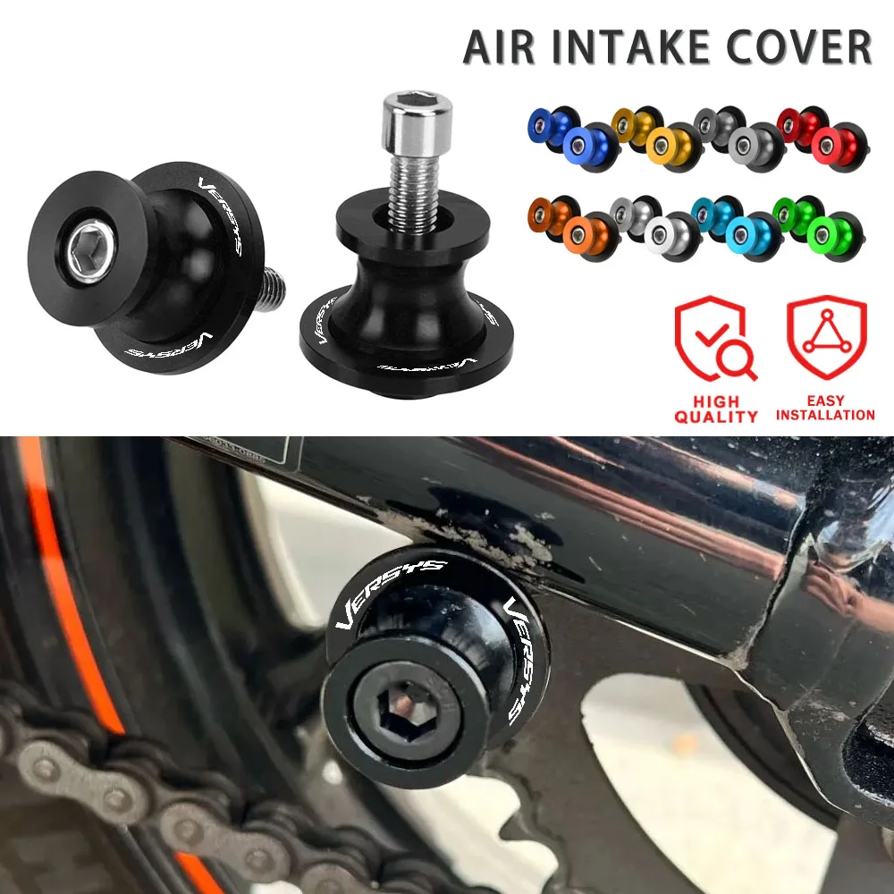 

Motorcycle VERSYS 650 8MM Swingarm Spools Slider Stand Screws For Kawasaki VERSYS 650 300x 1000 X300 2015 2016 2017 2018-2023