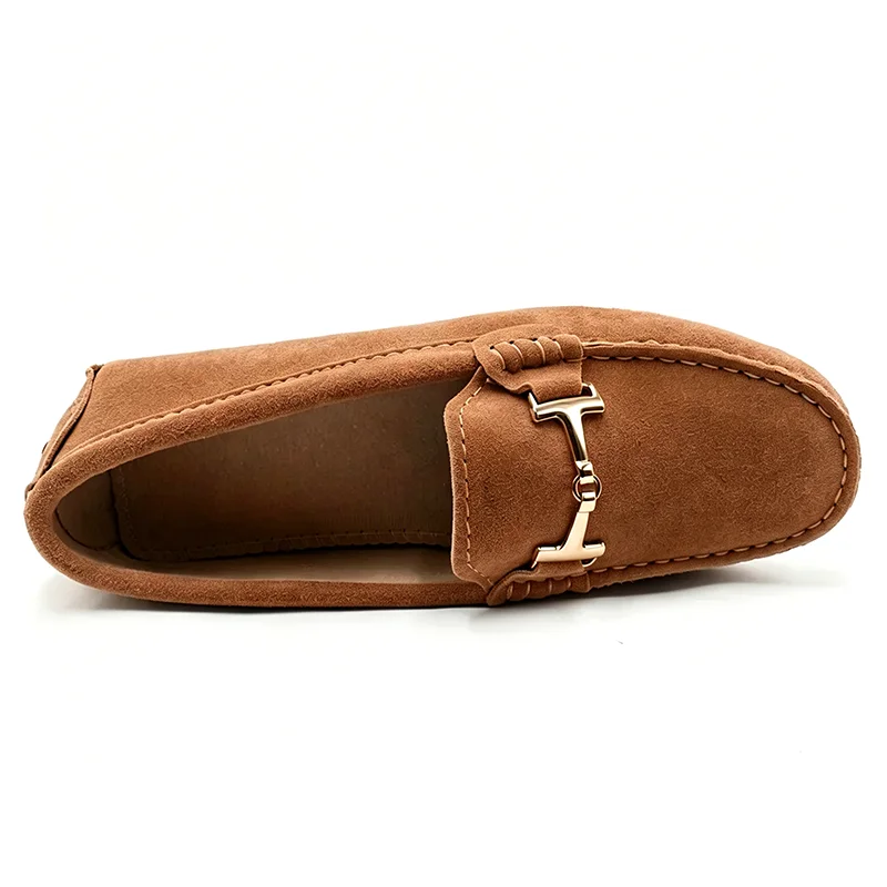 

Women's 100% Genuine Leather Flats Casual Slip-On Loafers Moccasins Comfortable Soft Breathable Driving Shoes