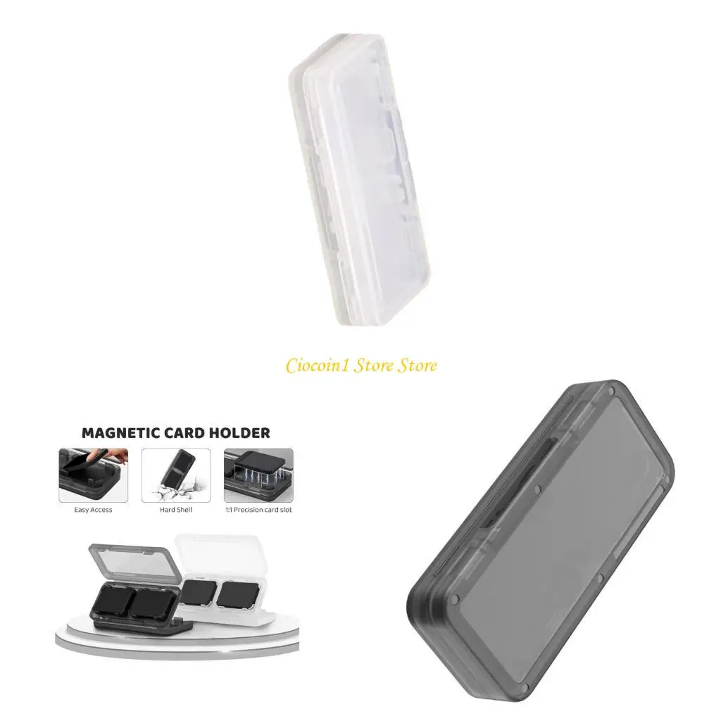 A3PC 2PCS Beschermende houderdoos voor NS Lite Game Card Storage Case