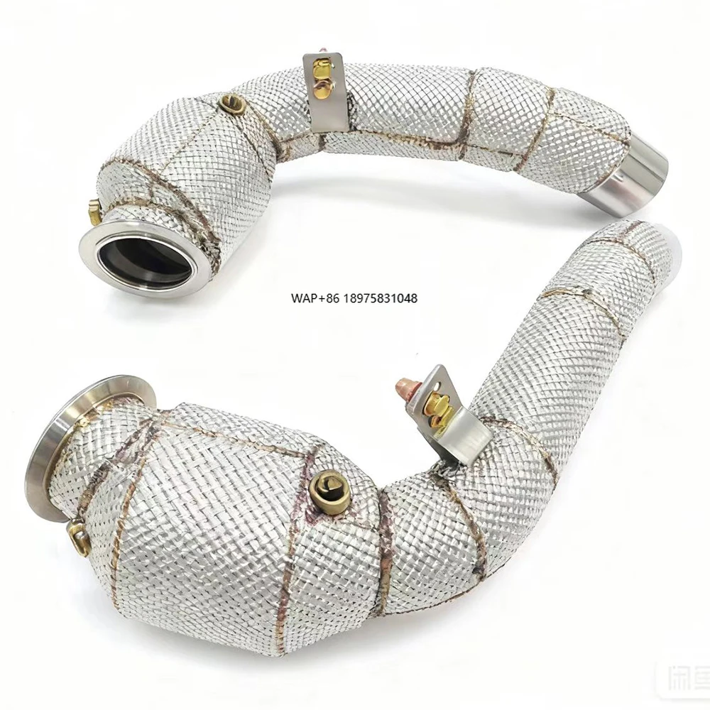 

Suitable for M5/M6 F10 Modification Front Section Exhaust with 300-Cell Catalytic Converter High-Performance Exhaust