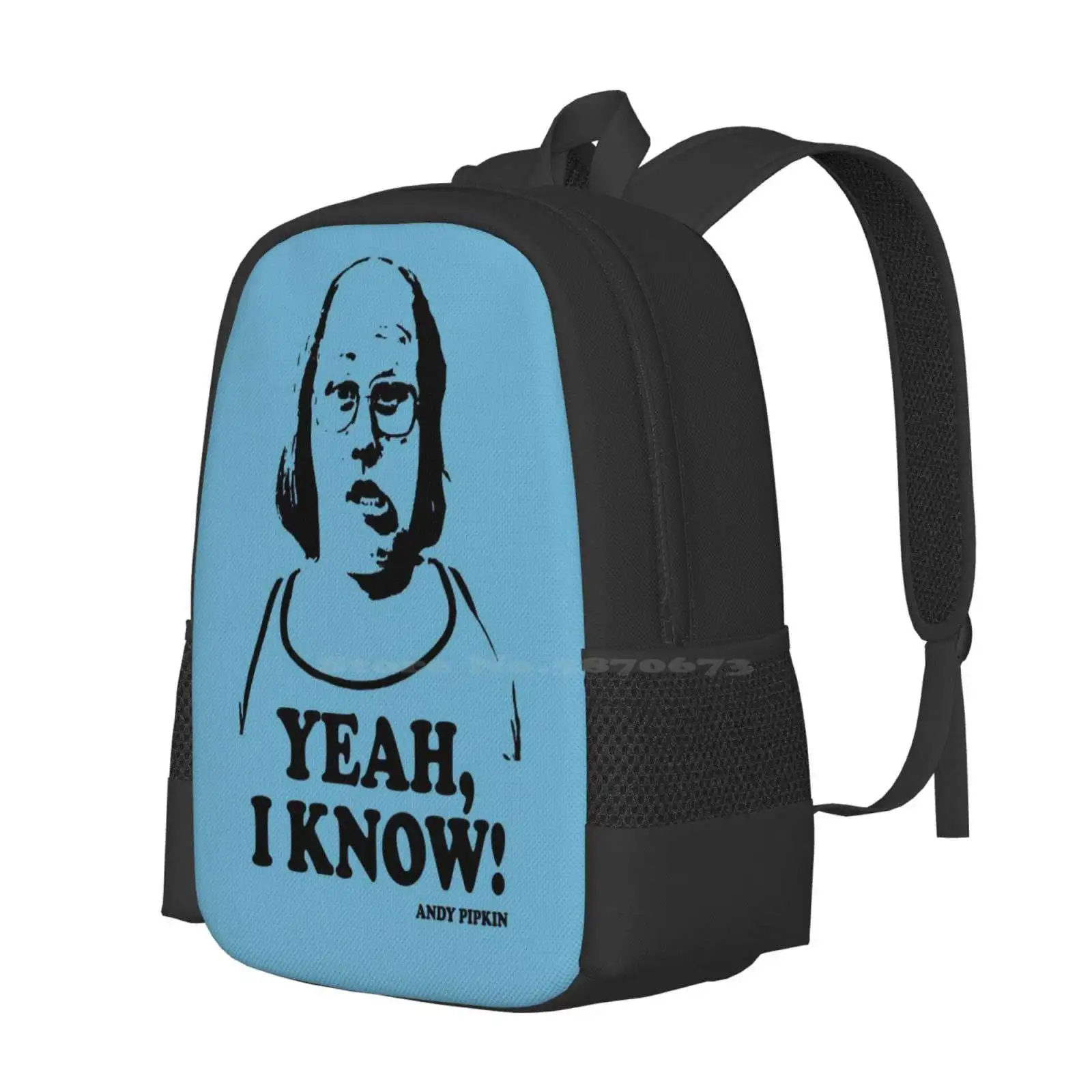 Yeah I Know Andy Pipkin Little Britain T Shirt Pattern Design Laptop Travel School Bags Andy Pipkin Little Britain Yeah I Know