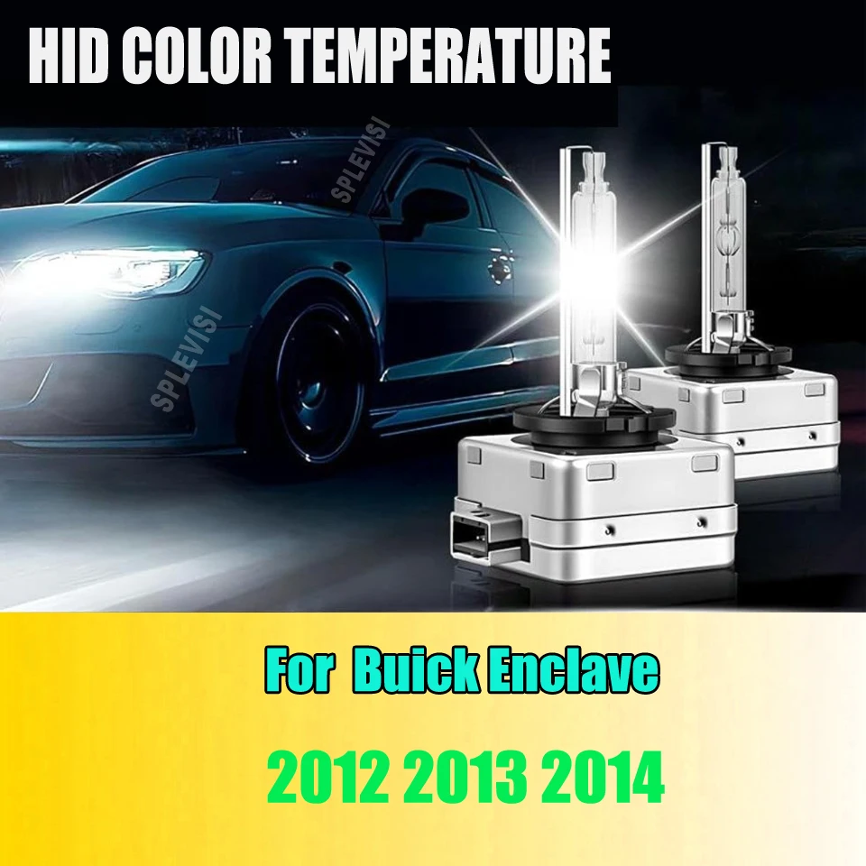 

Car Xenon Headlight 6000K Standard White Light Offer much greater scope distinctive design For Buick Enclave 2012 2013 2014