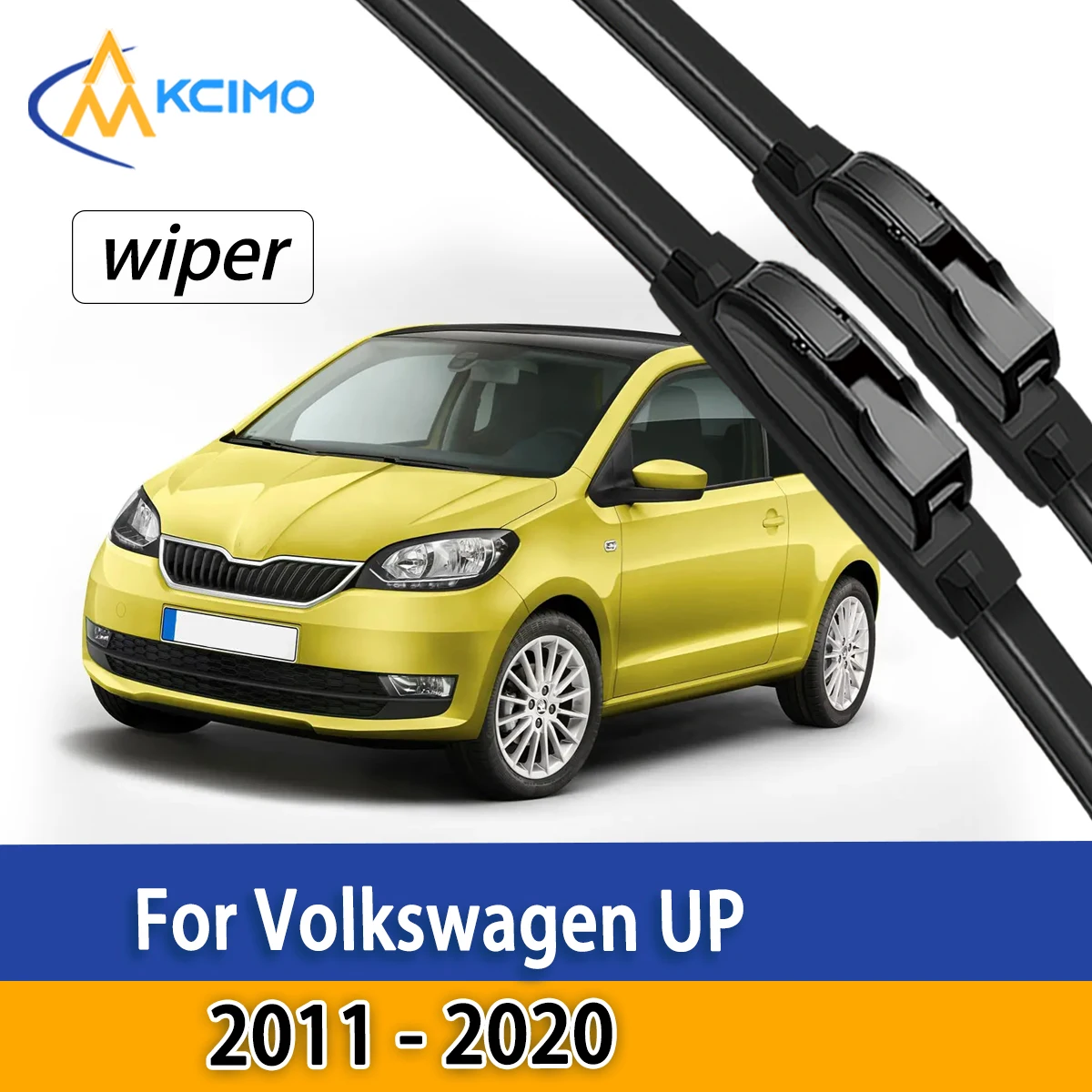 

Durable Wiper Blades Set For Volkswagen VW UP Up! Seat MII Skoda Citigo 2011 - 2020 Car Front Window Wipers