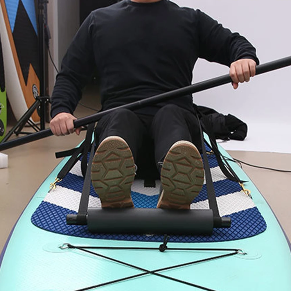 

Outdoor Paddle Board Seat Cushion Paddling Aluminum Alloy Kayak Foot Pegs Kayaking Pedal
