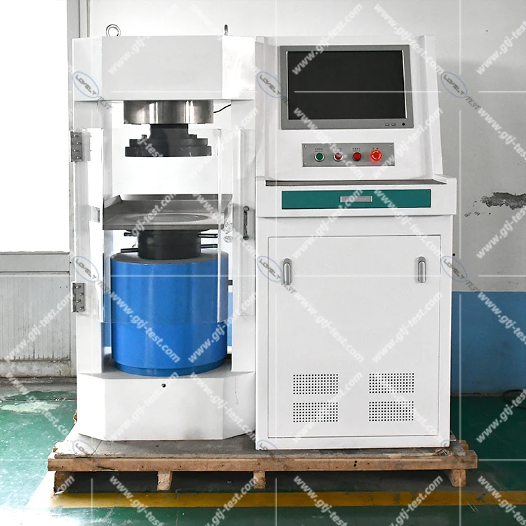 30000 Kn High Precision Servo Control Cube Concrete Pressure Testing Machine