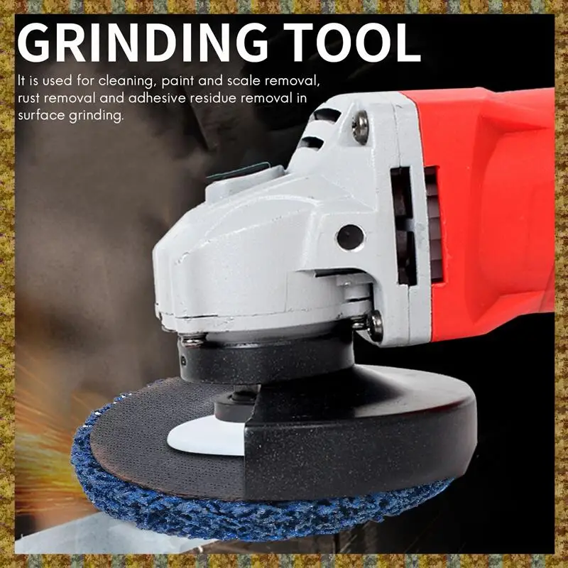 F-F الطلاء تجريد عجلة قرصية 3 قطعة أقراص قطاع الصدأ ل 4X5/8 بوصة زاوية طاحونة للخشب معدن الألياف الزجاجية