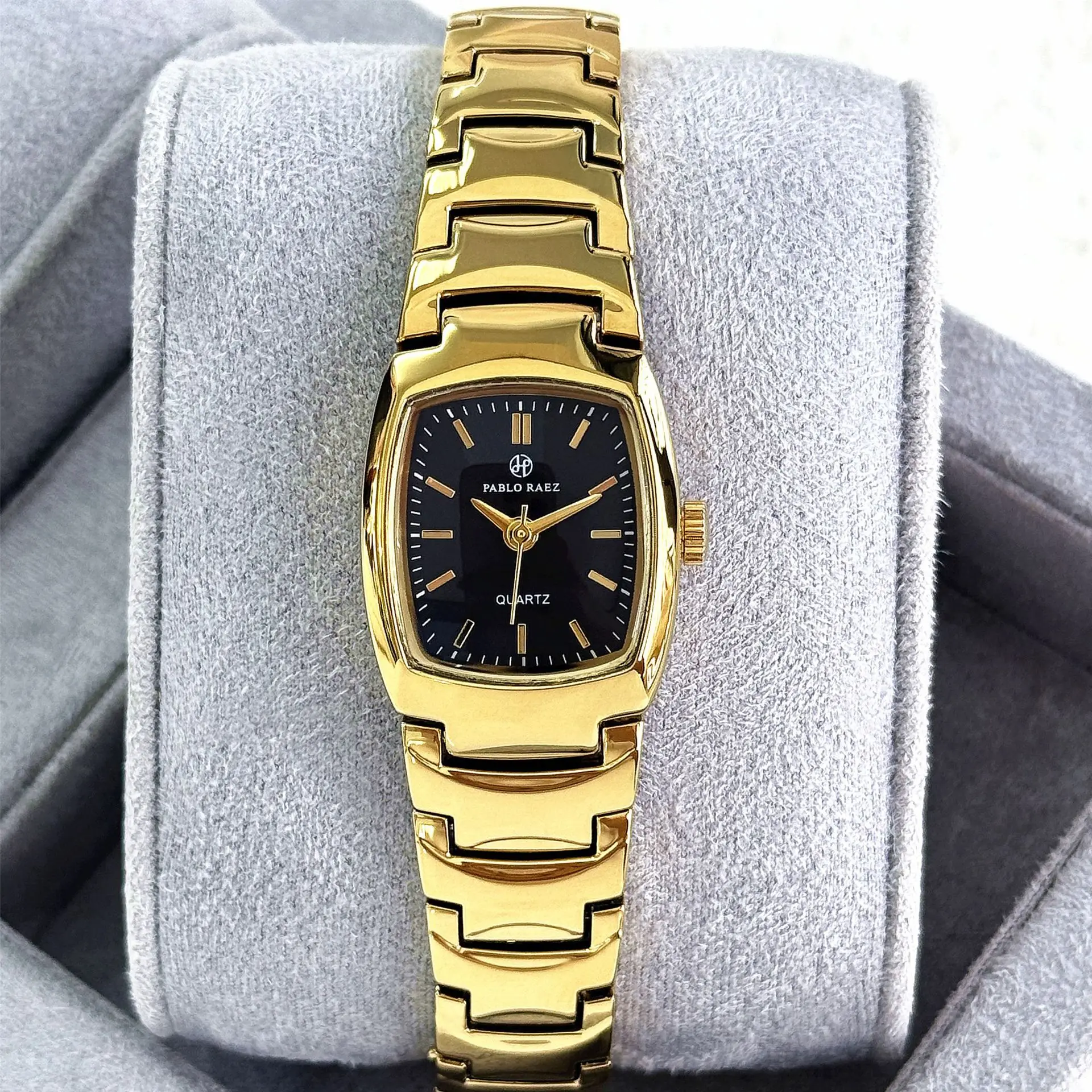 High-end Brand Watches Women Simple Fashion Light Luxury Chain Steel Waterproof Ladies Quartz Watch Free box spare battery Gift