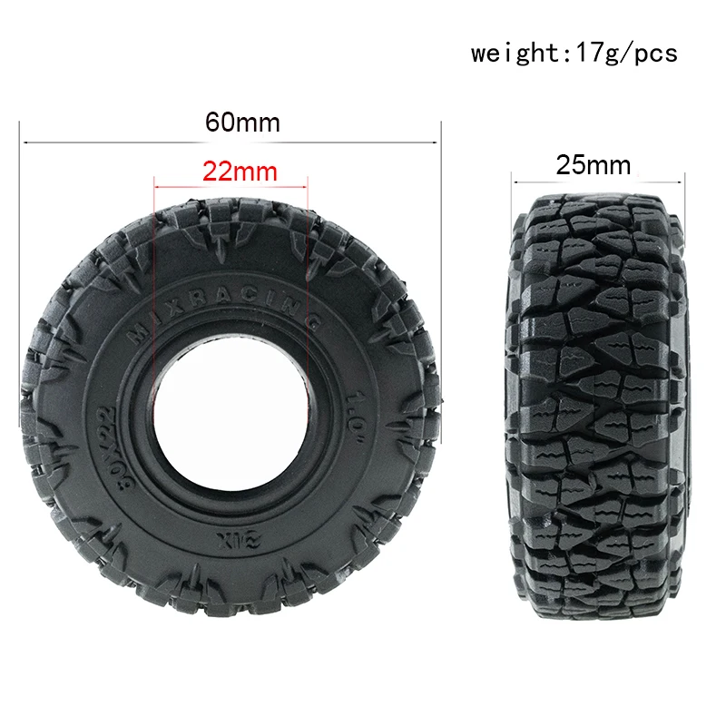4pcs 60mm 1.0\