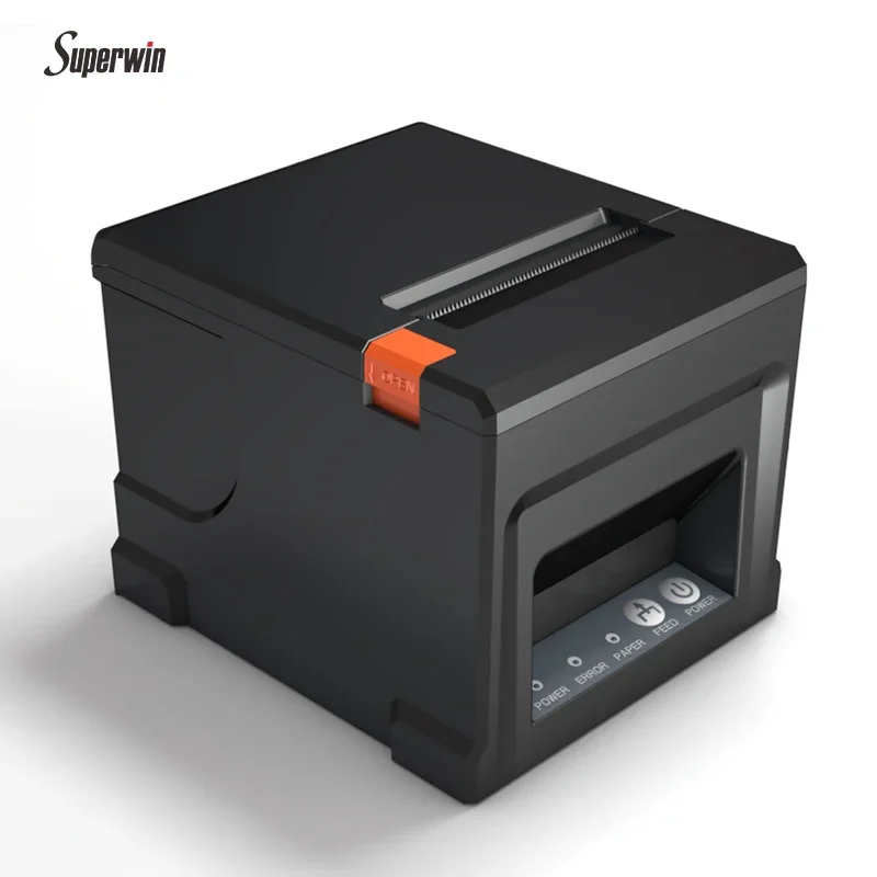 

Wholesale Label Thermal Printer ZJ-8360 80mm Sticker Printer Machine Bar Code Printer Usb Stock Direct Line Thermal 260 Mm/s